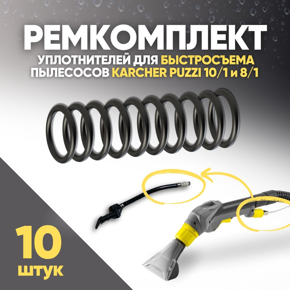 Моющий пылесос Karcher Puzzi, черный #1