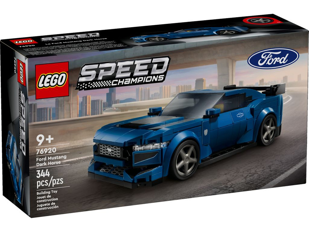 Конструктор LEGO Speed Champions 76920: Ford Mustang Dark Horse #1