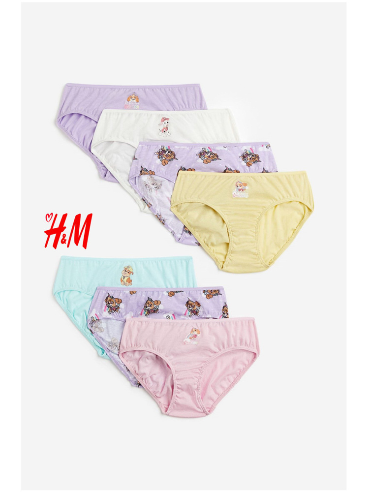 Комплект трусов брифы, слипы H&M Paw Patrol, 7 шт #1