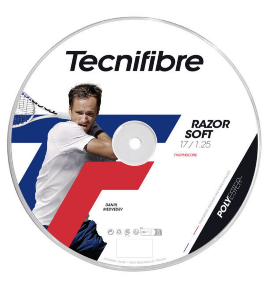 Теннисная струна Tecnifibre Razor Soft 1.25 (нарезка 12 метров) #1