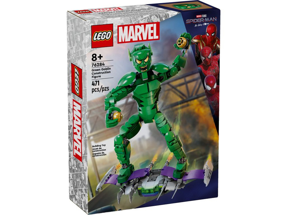 LEGO Marvel Super Heroes 76284: Buildable Green Goblin (Зеленый Гоблин) #1