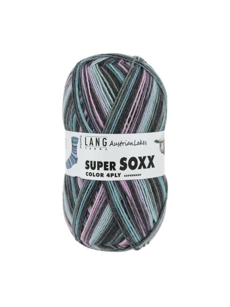 Пряжа носочная Супер Сокс Super Soxx Color 4-Fach 0422 #1