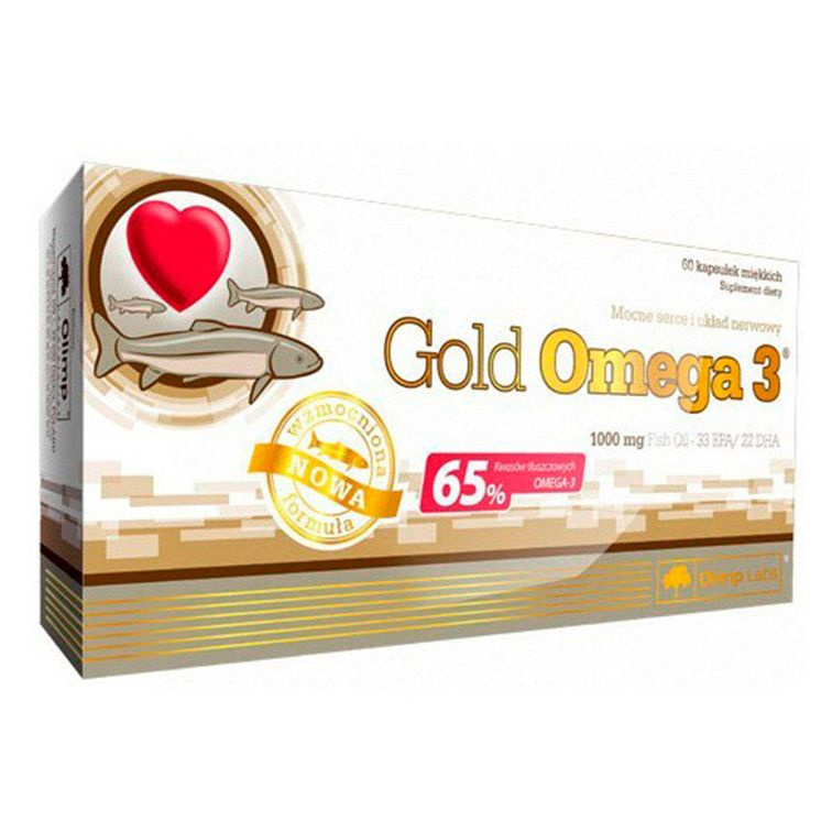 Gold Omega 3 Olimp (60 кап) #1