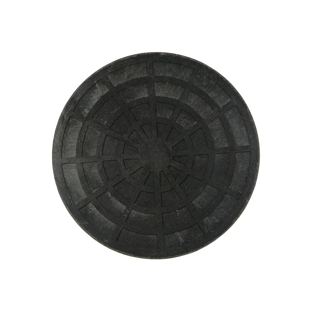 Крышка колодца 315/271 мм (нар/вн) полимерпесчаная черная #1