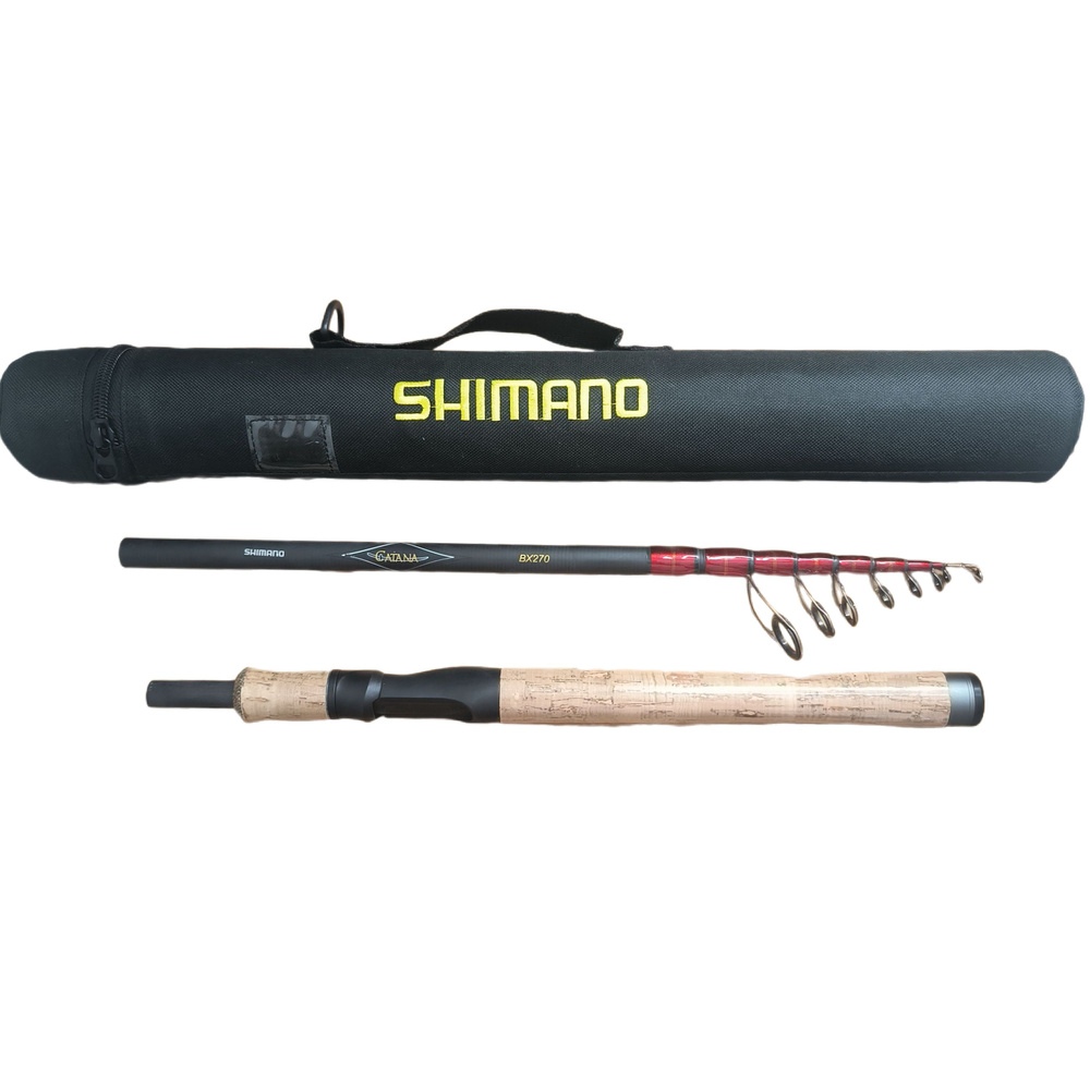 Спиннинг шимано катана Shimano Catana BX 270 см. 100% Carbon тест 5-20 грамм +тубус  #1