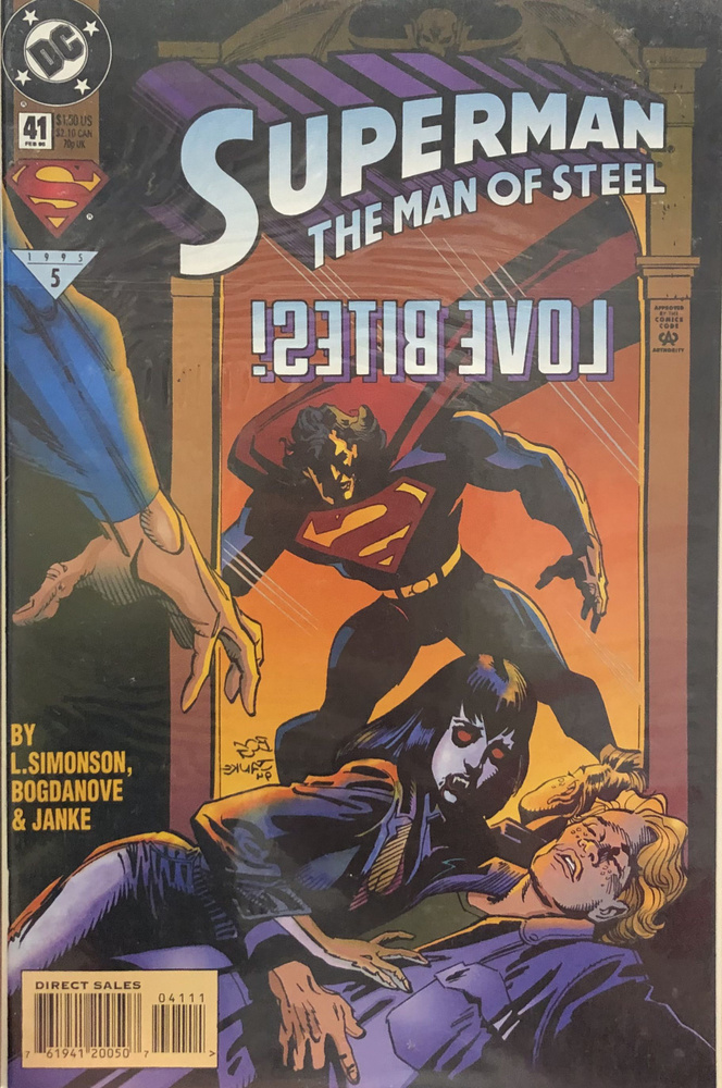 Superman: The man of steel N41. Комикс на английском языке #1