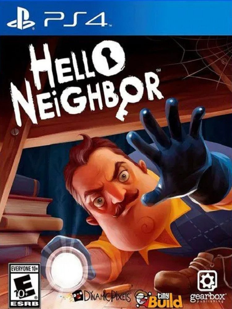 Игра Hello Neighbor_PlayStation 4_Blu-ray (PlayStation 4, Русские субтитры) #1