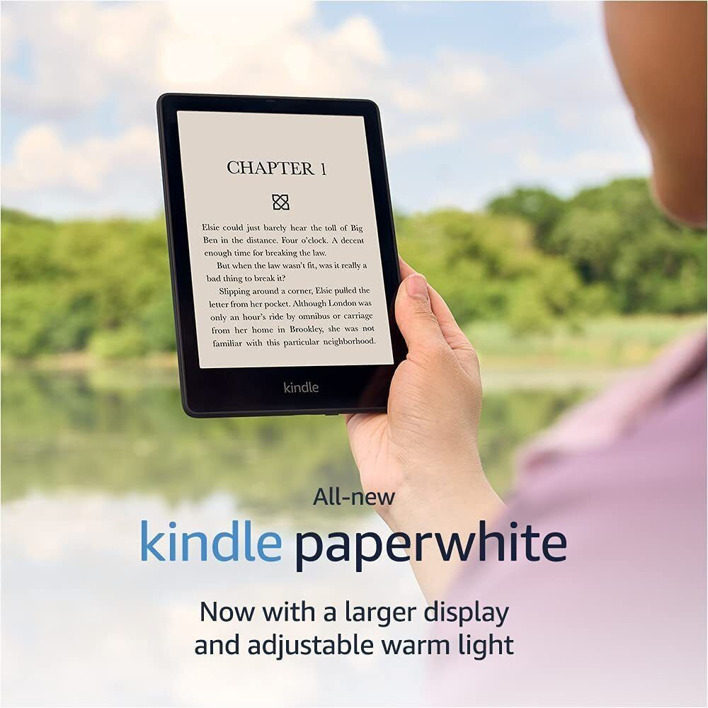 Электронная книга Amazon 6.8 Kindle Paperwhite ,2021 11 поколение, 32 Гб , чёрный  #1