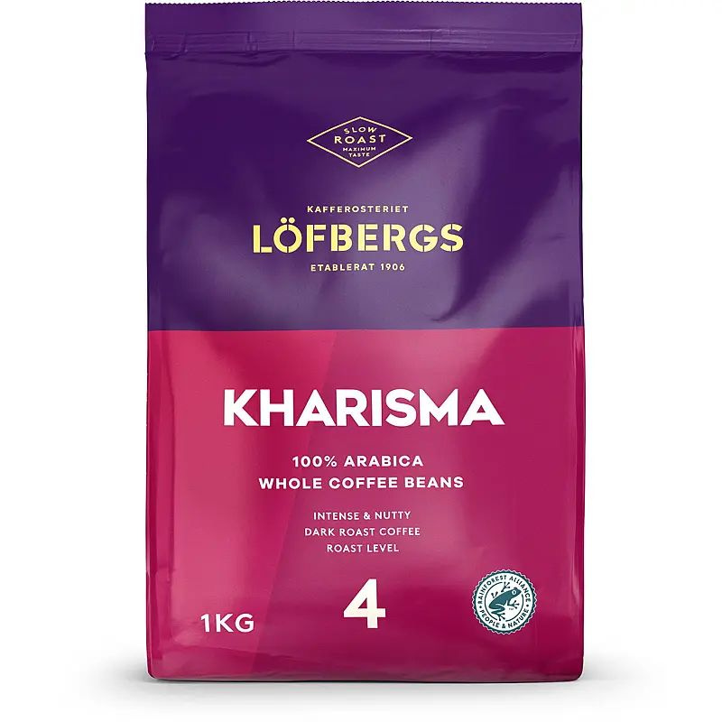 Кофе в зернах LOFBERGS KHARISMA №4, 1000 грамм #1