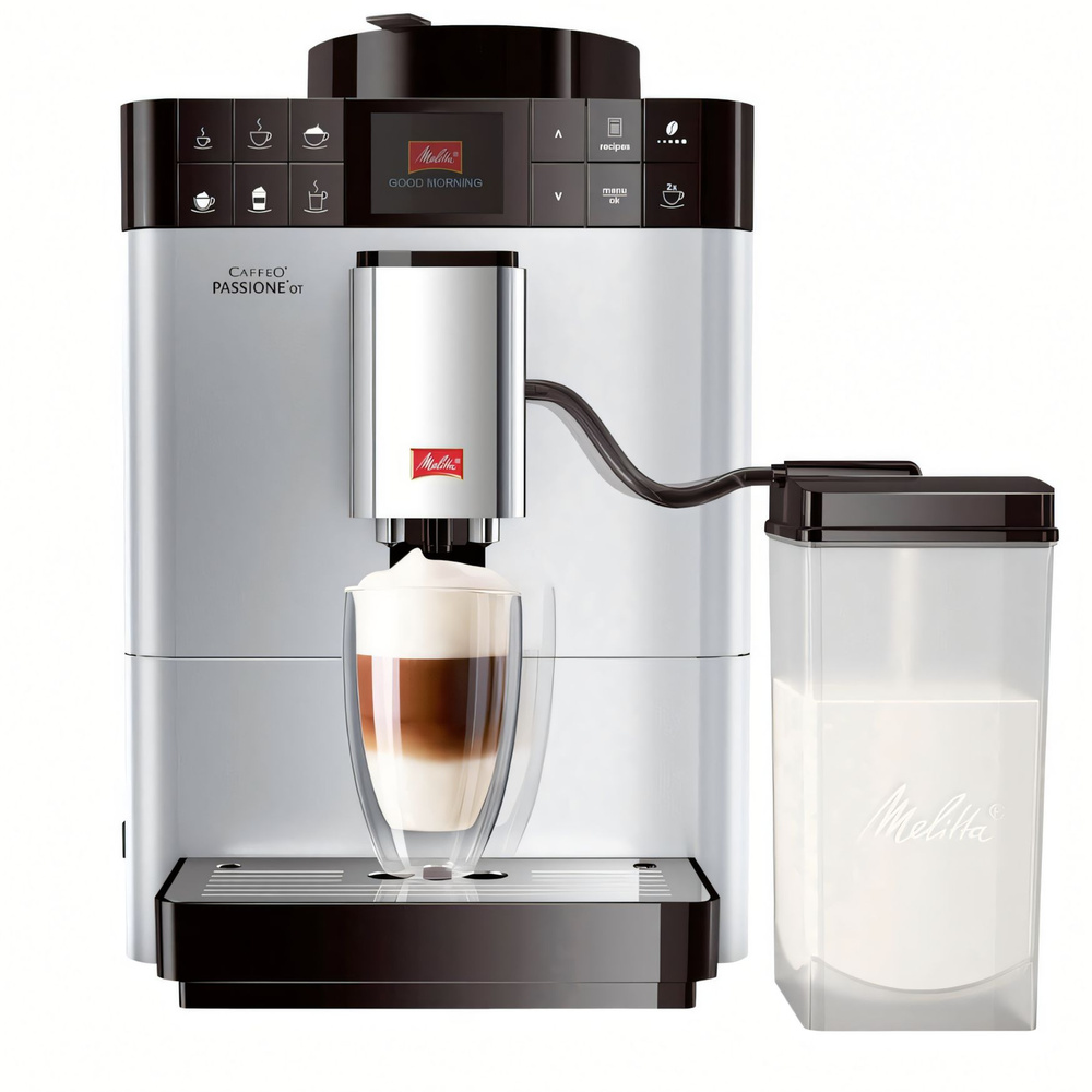 Автоматическая кофемашина Melitta F 531-101 Caffeo Passione OT, серебристая  #1