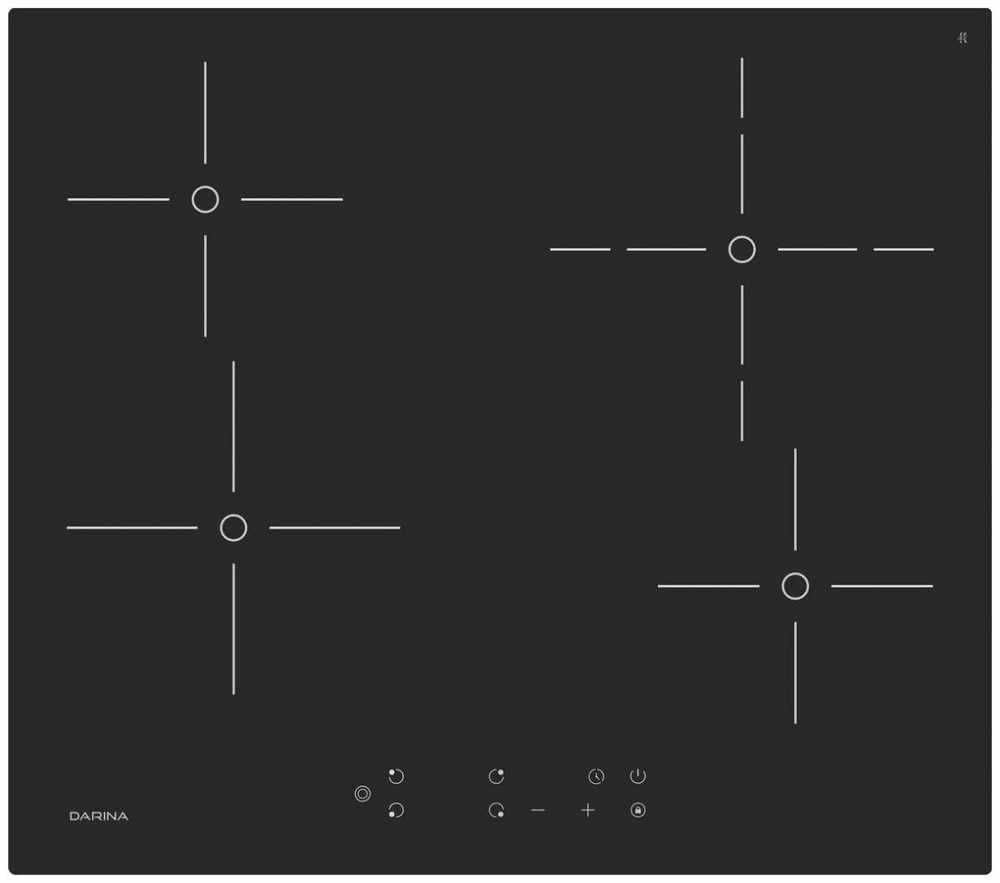 Встраиваемая электрическая варочная панель Darina PL E326 B #1
