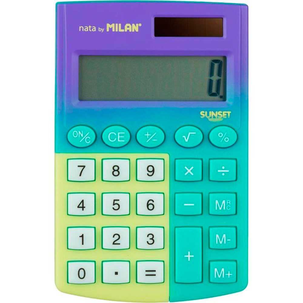 Калькулятор карманный Milan Sunset, 8 разрядов #1