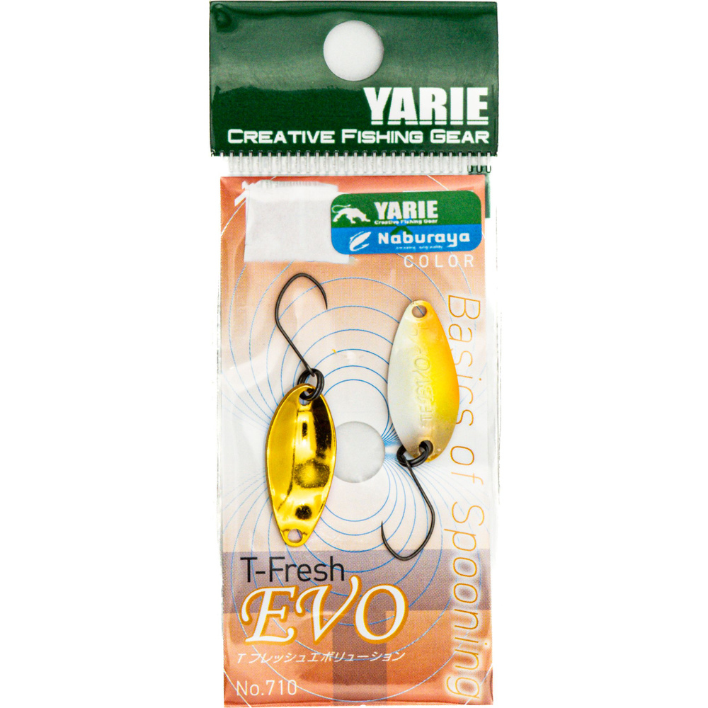 Блесна Yarie №710 T-Fresh EVO, 1.8 г, Golden Pudding #1