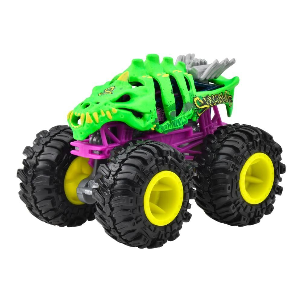 Машинка Mattel Hot Wheels Monster Trucks (Монстр трак) 2024 FYJ44 Skelesaurus #1