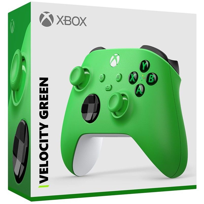 Xbox Геймпад Velocity Green, Bluetooth, зеленый #1