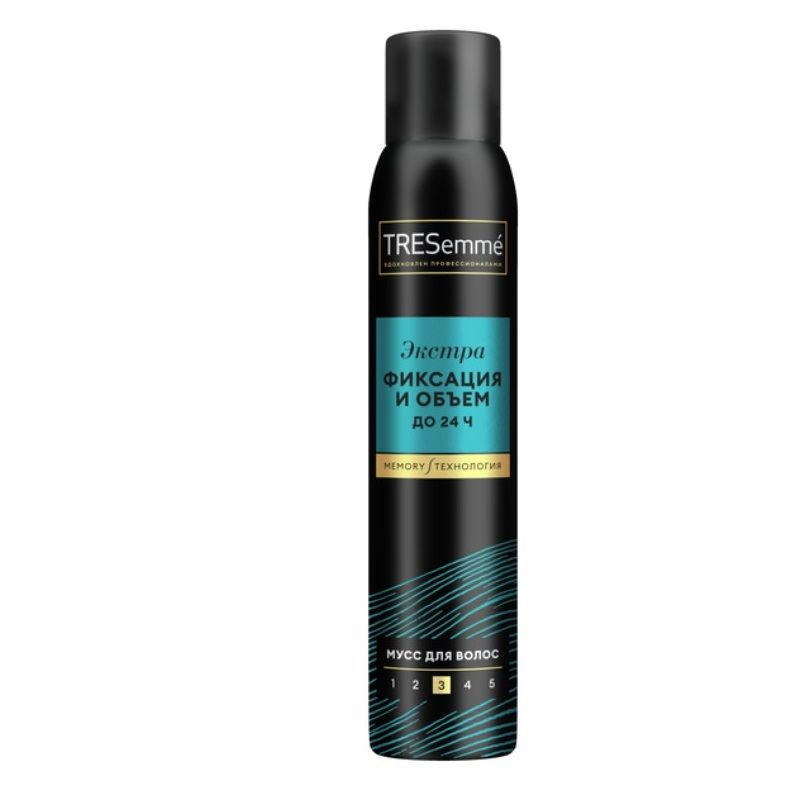 Tresemme Мусс для укладки волос, Beauty-Full Volume, Экстрафиксация, 200 мл.  #1