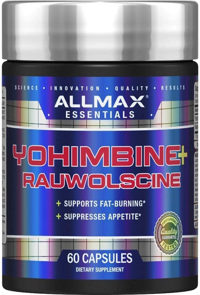 Йохимбин ALLMAX Yohimbine Rauwolscine 60 капсул из США #1