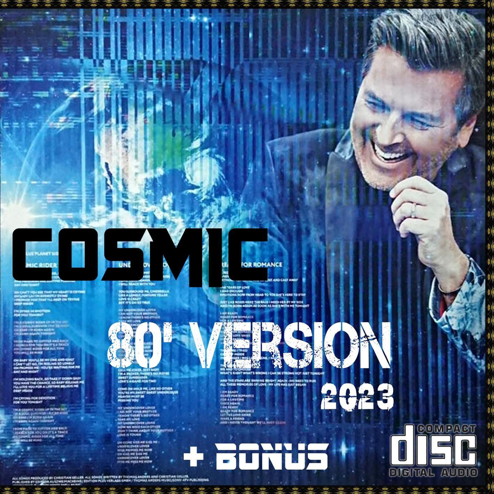 Thomas Anders - Cosmic 80' Version (2023) + Bonus (Запись на CDR) (CD) #1