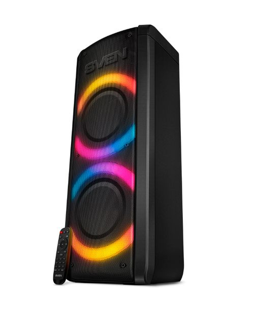 Sven Акустическая система Колонка SVEN PS-710, черный (100W, TWS, Bluetooth, FM, USB, microSD, 4400mA*h), #1