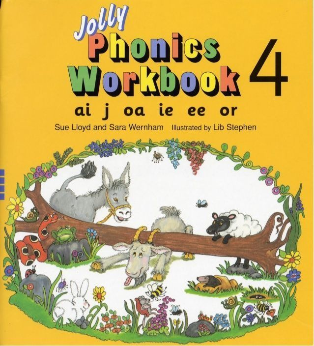 Jolly Phonics Workbook 4: ai, j, oa, ie, ee, or #1