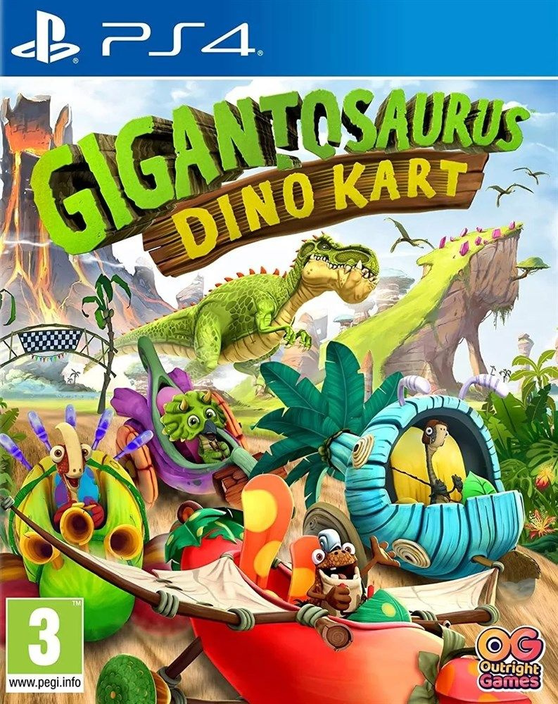 Gigantosaurus: Dino Kart (PS4) Новый #1