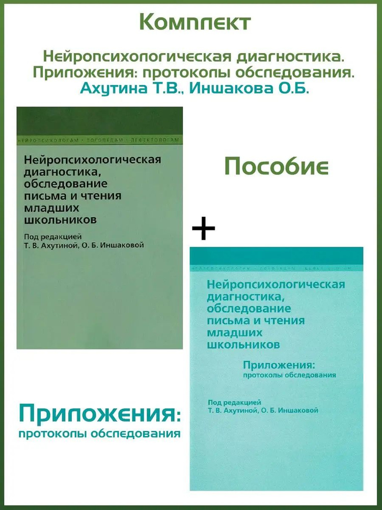 Нейропсихологическая диагностика. Приложения: #1