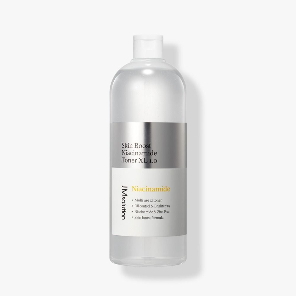 JMSolution Отбеливающий тонер с ниацинамидом SKIN BOOST NIACINAMIDE TONER XL 1.0, 600 мл.  #1