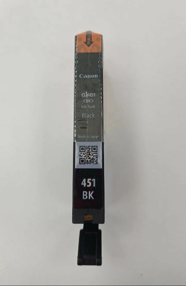 Картридж Canon CLI-451BK , (6523B001), 344 стр, черный, тех. уп. #1