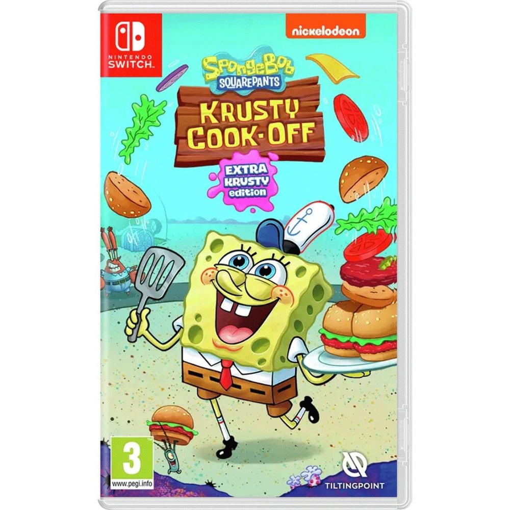 SpongeBob: Krusty Cook-Off "Extra Krusty Edition" (русские субтитры) (Nintendo Switch)  #1