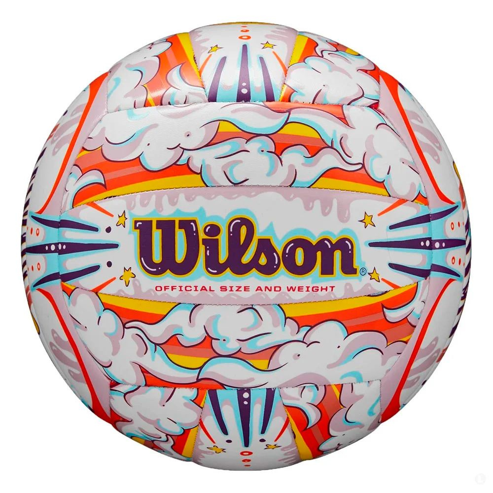 Мяч волейбольный Wilson Graffiti Peace VB WV4006901XBOF, размер 5, мультиколор  #1