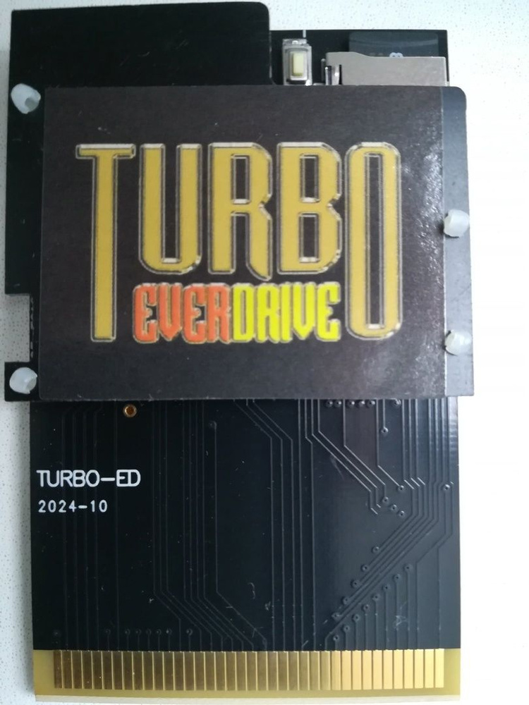 Turbo Everdrive. Флеш-картридж для приставок PC ENGINE, TurboGrafx-16 #1