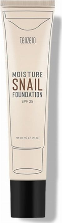 Tenzero / Тензеро Moisture Snail Foundation Тональный крем с муцином улитки увлажняющий солнцезащитный #1