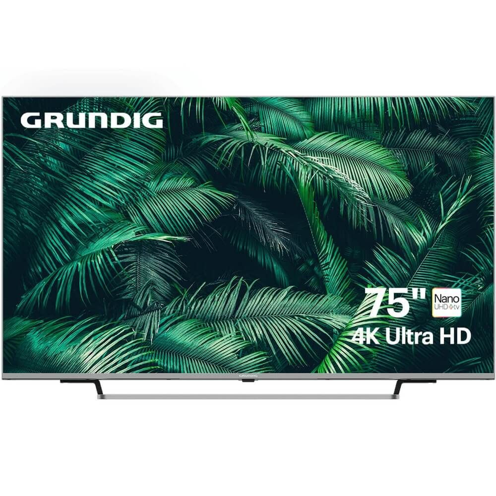 Grundig Телевизор GH8600 (2024) 75" 4K UHD, серебристый, черный #1