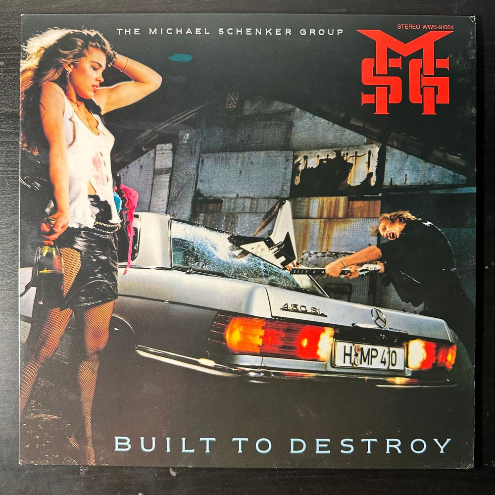 Виниловая пластинка The Michael Schenker Group - Built To Destroy (Япония 1983г.)  #1