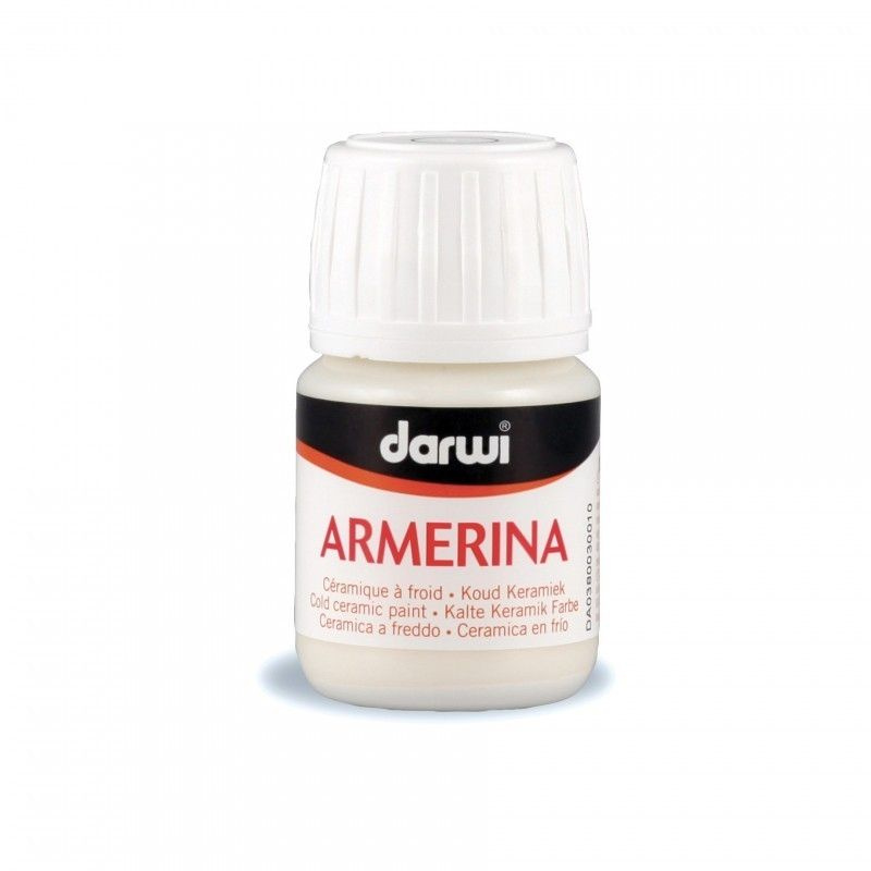 Краска по керамике Darwi "Armerina" 30 мл, 010 white (Белила) (0380030010) #1