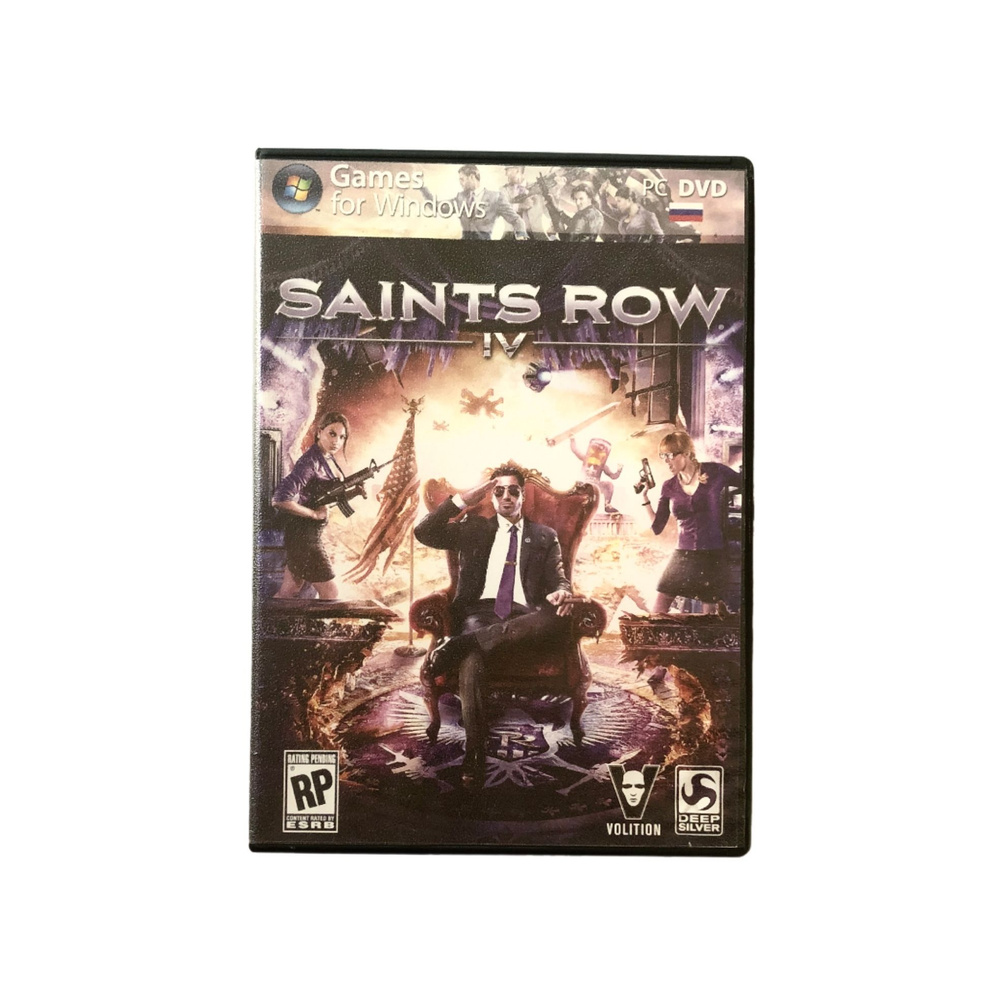 Игра Игра PC Saints Row IV - Action, Adventure, Volition, 2013 (PC, Windows, Русская версия)  #1