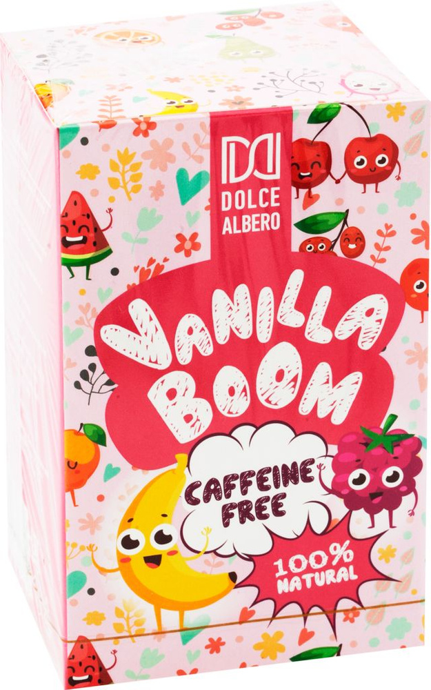 Напиток чайный травяной DOLCE ALBERO Vanilla Boom, 20пак #1