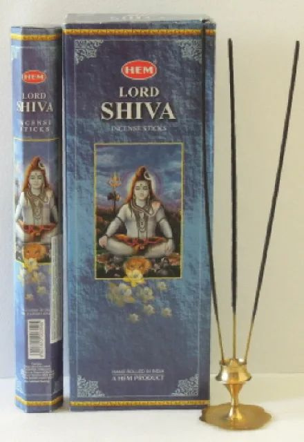 Благовония индийские ХЕМ "Господь Шива" (HEM Lord Shiva), набор 6 упак. по 20 палочек  #1