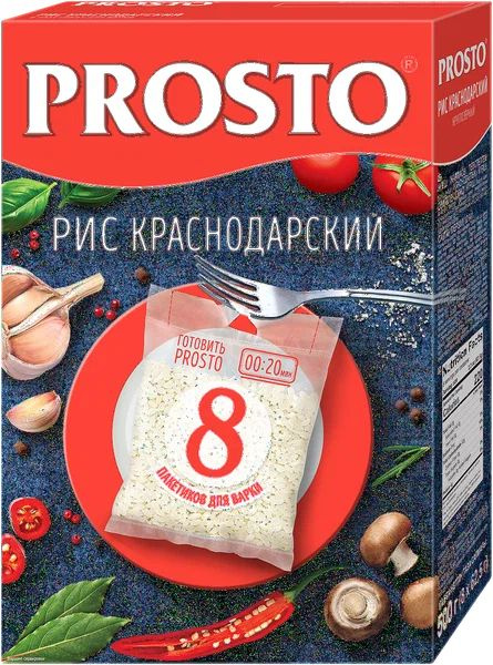 Рис Краснодарский ТМ "PROSTO" 500 гр. 12 пачек #1