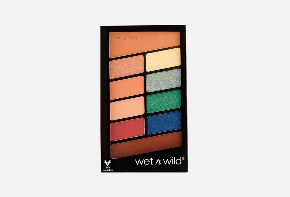 WET N WILD color icon 10 pan palette Палетка теней для век #1