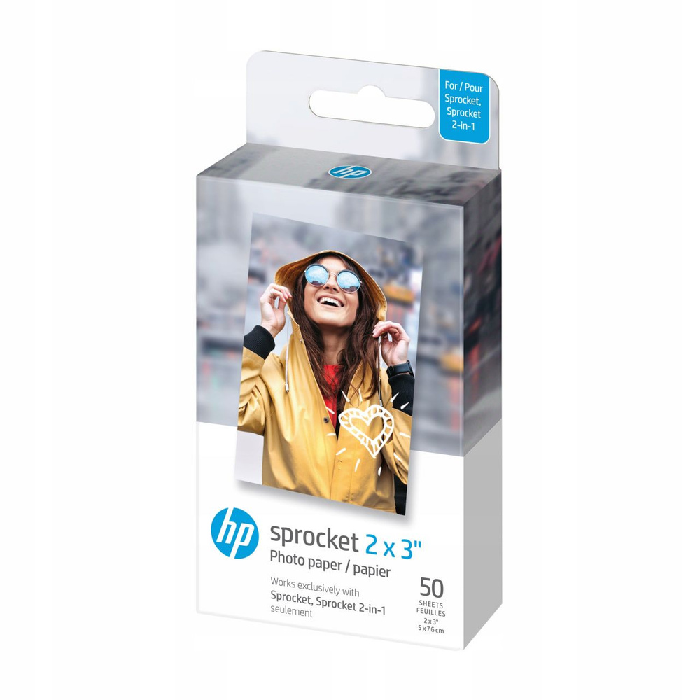 Фотобумага HP Sprocket Zink Paper 2x3 - 50 шт. 1DE39A #1