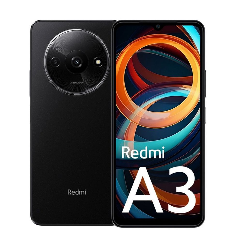 Xiaomi Смартфон Redmi A3 Global 4/128 ГБ, черный, Восстановленный #1