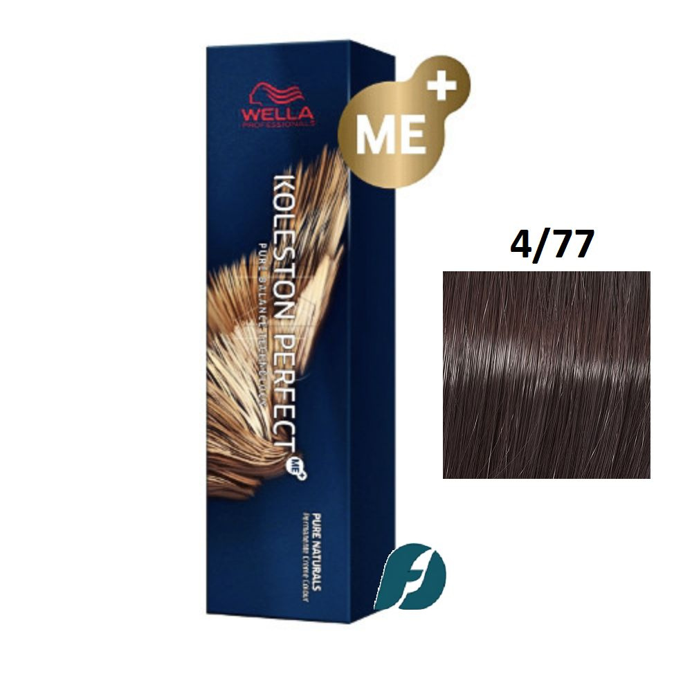 Wella Professionals Koleston Perfect ME+ 4/77 Краска для волос - Горячий шоколад, 60мл  #1