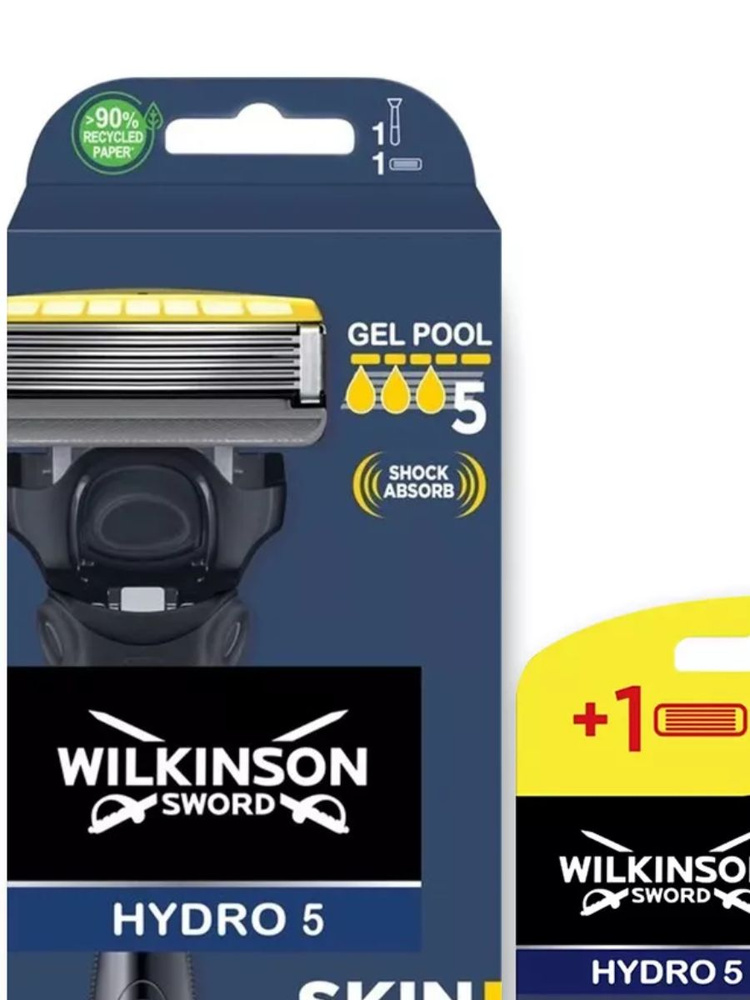 Бритвенный станок мужской Wilkinson Sword Hydro 5 Skin Protection Advanced +6 сменных кассет  #1