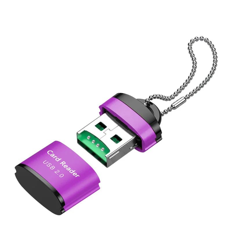 Устройство для чтения карт памяти Mini USB Micro SD TF, 1 шт.высокоскоростной USB-адаптер для аксессуаров #1