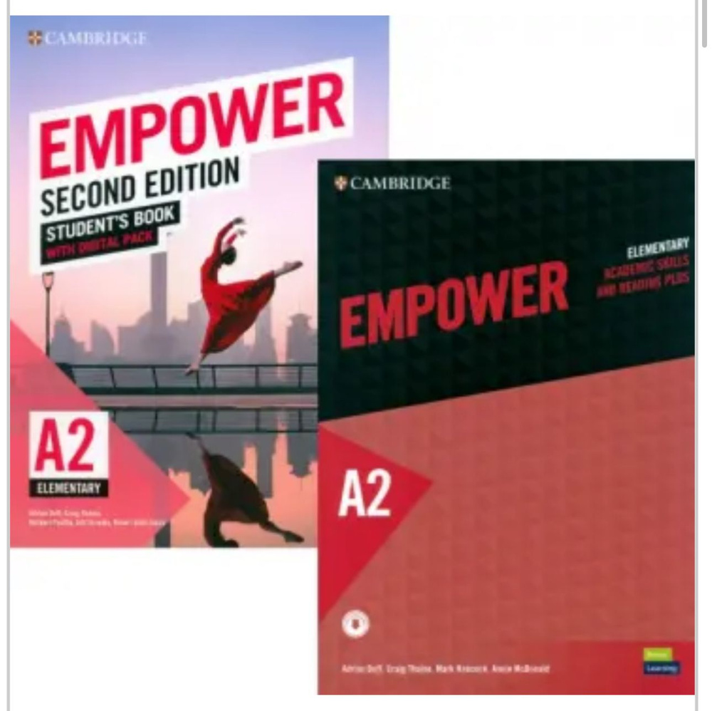 Комплект Cambridge English Empower A2 Elementary Student's Book + Workbook +CD | Doff Adrian #1