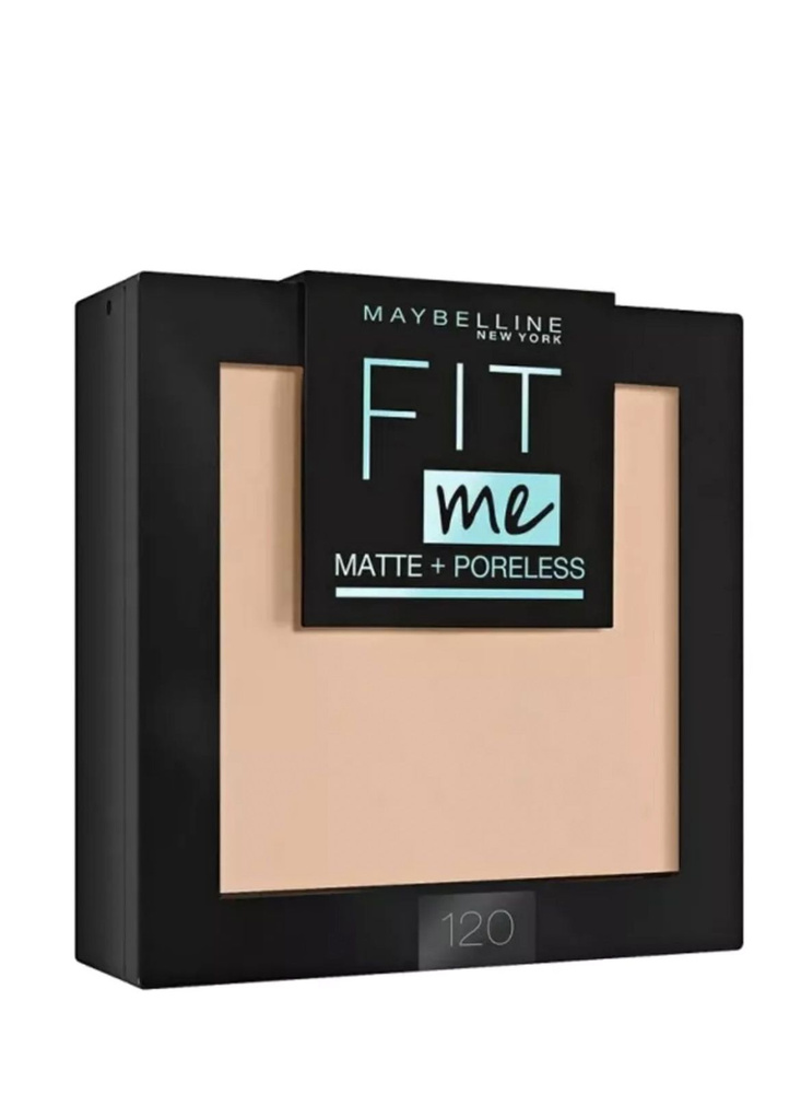 Компактная пудра Maybelline FIT ME, тон 120 Классический Бежевый  #1