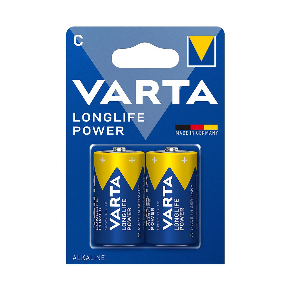 Varta Батарейка C, Zn-MnO2 тип, 1,5 В, 2 шт #1