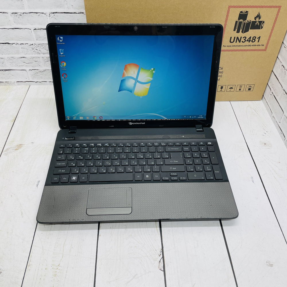 Packard Bell TC11, AMD A6-3400M, Radeon HD6520G Ноутбук 15.6", RAM 4 ГБ, HDD, Windows Pro, Русская раскладка #1