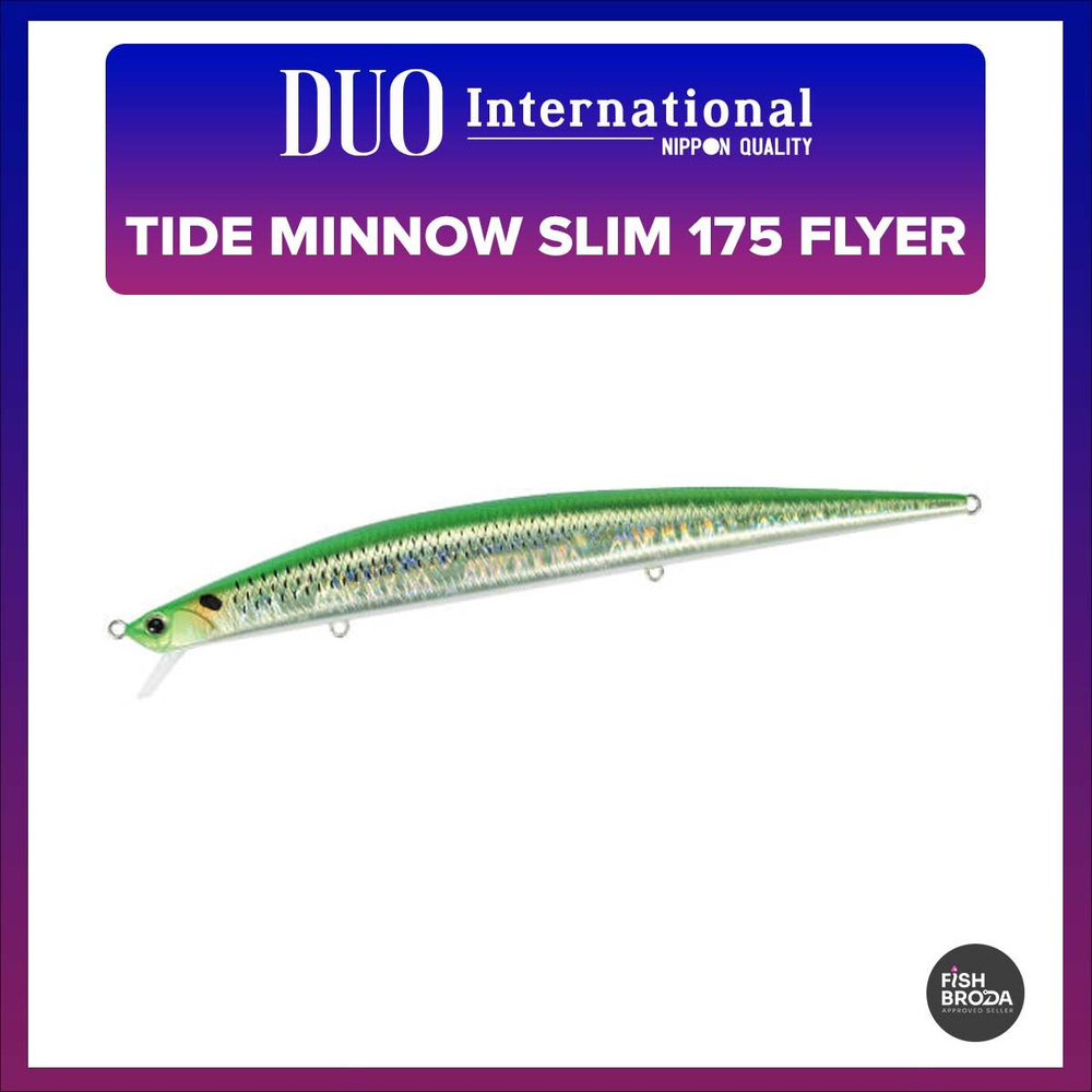 Воблер DUO TIDE MINNOW SLIM 175 FLYER # CPA3512,оригинал #1